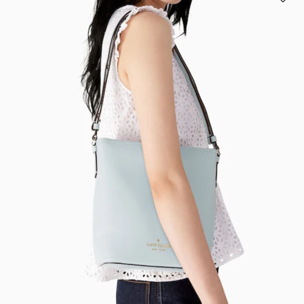 KATE SPADE Max Duffle Crossbody Avalon Mist